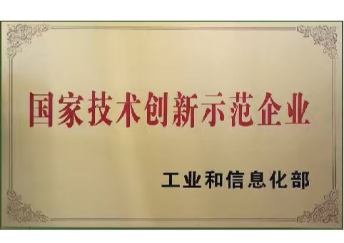 National Demonstration Enterprise for Technological Innovation